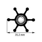 JOHNSON PUMP F 2 IMPELLER, Watersport en Boten, Ophalen of Verzenden, Nieuw, Zeilboot of Motorboot