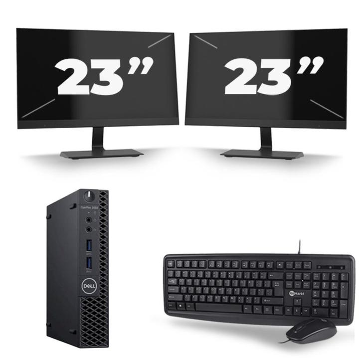 Dell Optiplex 3060 Micro USFF - Intel Core i5-8e Generatie -, Computers en Software, Desktop Pc's, Nieuw, Verzenden