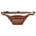 HillBurry Leren Unisex Heuptas – Cognac Bruin, Sieraden, Tassen en Uiterlijk, Tassen | Schoudertassen, Verzenden, Nieuw, Overige merken