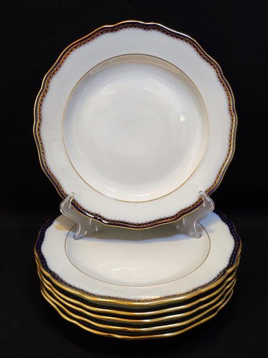 Meissen - Bord (6) - A-Kante Ø 25,2 cm 6er Set große Teller, Antiek en Kunst, Antiek | Glas en Kristal