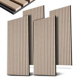 2dekans | Akoestische Wandpanelen - Set van 4 - Naturel, Tuin en Terras, Ophalen of Verzenden