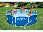 INTEX Frame Pool 305 zwembad incl filterpomp OP VOORRAAD, Tuin en Terras, Zwembaden, Verzenden, Minder dan 80 cm, Rond, Opzetzwembad