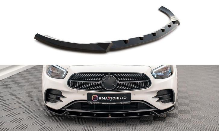 Front splitter V.2 voor Mercedes Benz E Klasse W213 Facelift, Auto-onderdelen, Carrosserie en Plaatwerk, Voor, Nieuw, Mercedes-Benz