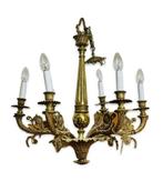 Plafondlamp - Venetiaanse spin - Staal, Antiek en Kunst