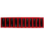 Benson 11-delige slagvaste doppenset - 10 t/m 24 mm - 1/2..., Ophalen of Verzenden, Nieuw