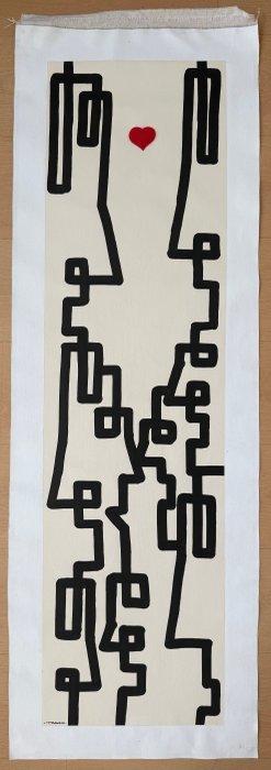 MrKas - “If you are looking for love, find It within, Antiek en Kunst, Kunst | Schilderijen | Modern