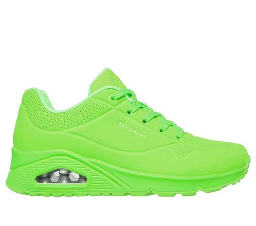 -20% Skechers  Skechers 73667 uno night shades lime green  m, Kleding | Dames, Schoenen, Groen, Nieuw, Verzenden