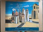 De Chirico - Bagni misteriosi poster, Antiek en Kunst
