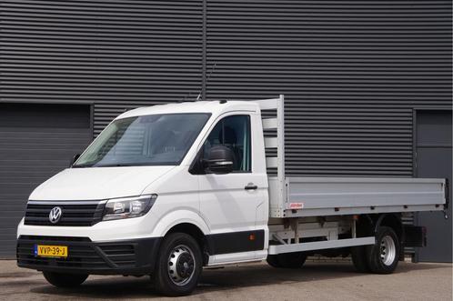 Volkswagen Crafter 50 2.0 TDI L4 177PK PICK-UP, 3.5T TREKGEW, Auto's, Bestelauto's, Onderhoudsboekje, Lease, Grijs, Handgeschakeld