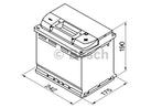 BOSCH Bosch Accu 60ah ( S4005 ) - 12V 60AH 540A (R+) Lood..., Ophalen of Verzenden, Nieuw