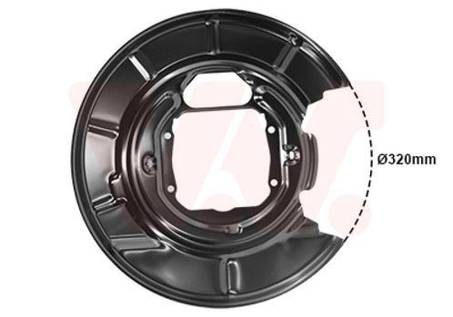 REMSCHIJF BESCHERMER VOOR BMW 5 E39 1995-2000 34211162773, Auto-onderdelen, Remmen en Aandrijving, Nieuw, Ophalen of Verzenden