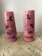 Vaas (2) - Prachtige en imposante paar bloemenvaasjes van