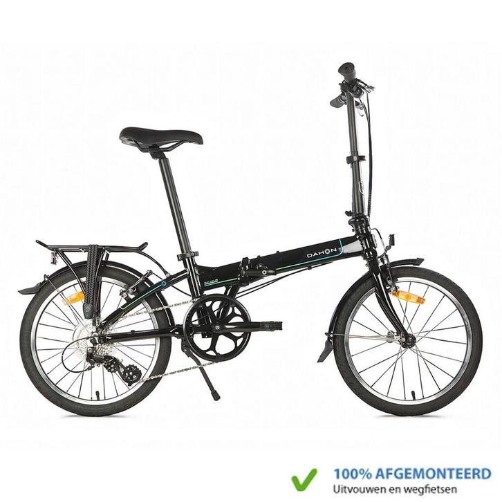 Dahon Vouwfiets 20 inch Mariner D8 Obsidian Zwart, Fietsen en Brommers, Fietsen | Vouwfietsen, Nieuw