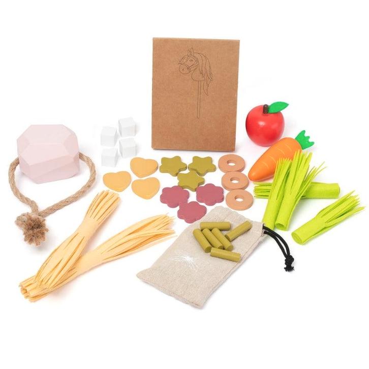 ByAstrup - Voederset deluxe voor stokpaard, Kinderen en Baby's, Speelgoed | Overig