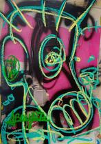 Aboudia (1983) - Untitled, Antiek en Kunst, Kunst | Schilderijen | Modern