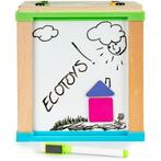 Ecotoys duurzame houten educatieve activiteiten kubus met, Kinderen en Baby's, Speelgoed | Educatief en Creatief, Ophalen of Verzenden
