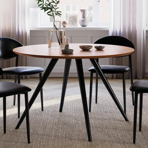 *WOONWINKEL* Dan-Form Eclipse Ronde Eettafel 120 Cm Samenste, Huis en Inrichting, Tafels | Eettafels, Nieuw, Verzenden