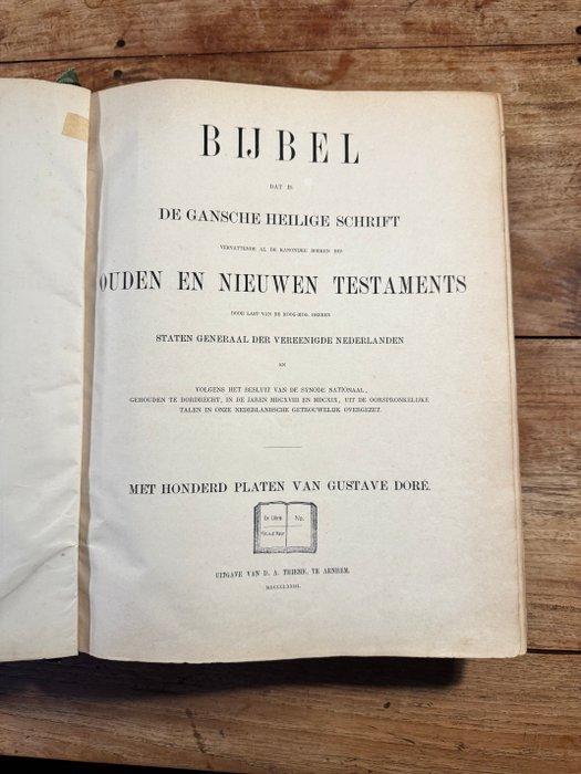 (Gustave Dore, Illustr.) - Bijbel - Statenbijbel - oude en, Antiek en Kunst, Antiek | Boeken en Bijbels