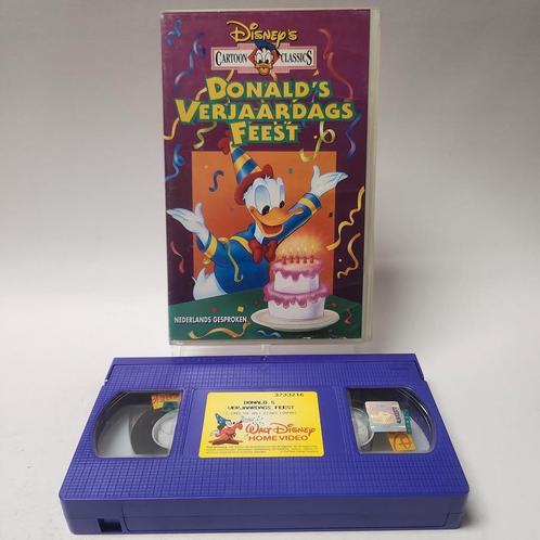 Disney Donalds Verjaardag Feest VHS, Cd's en Dvd's, VHS | Kinderen en Jeugd, Ophalen of Verzenden