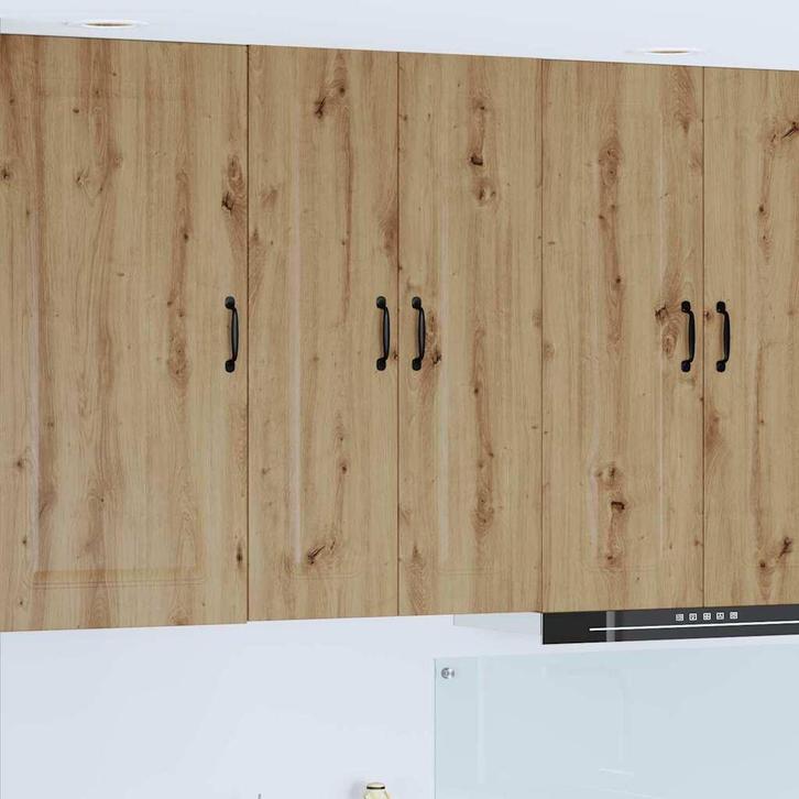 vidaXL Keukenkast aan de muur met plank Artisan Eiken 60 x, Huis en Inrichting, Keuken | Keukenelementen, Bruin, Nieuw, Verzenden