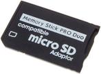 Micro SD naar Memory Stick PRO Duo Kaart Adapter, Verzenden, Zo goed als nieuw