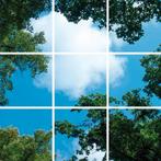 Wolk-bos plafond | Fotoprint | verdeeld over 9 panelen, Ophalen of Verzenden, Nieuw in verpakking, Verlichting