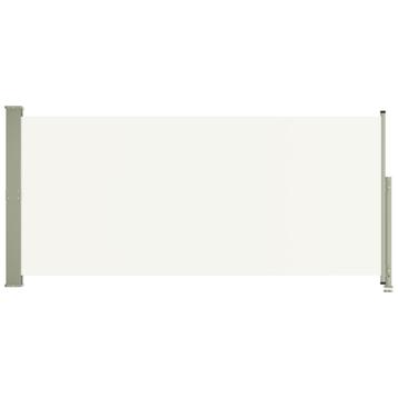 Uittrekbaar Zijscherm 140x300 Creme | Tweedekansje | OP=OP beschikbaar voor biedingen