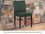 Leren eetkamerstoel Hold - Hermes Verde (donkergroen) -, Huis en Inrichting, Stoelen, Overige kleuren, Nieuw, Leer, Ophalen of Verzenden