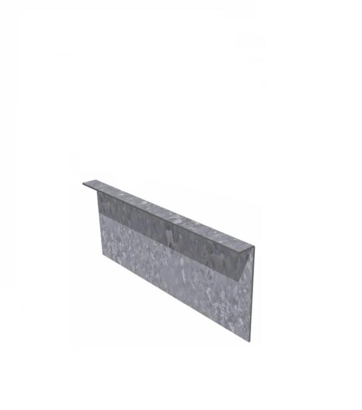 Verzinkt staal kantopsluiting gezet 150x0,3x20cm, Tuin en Terras, Bielzen en Borders, 100 tot 200 cm, Nieuw, Overige materialen