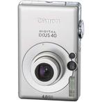 Canon IXUS 40 Digitale Compact Camera - Zilver (In doos), Verzenden, Zo goed als nieuw