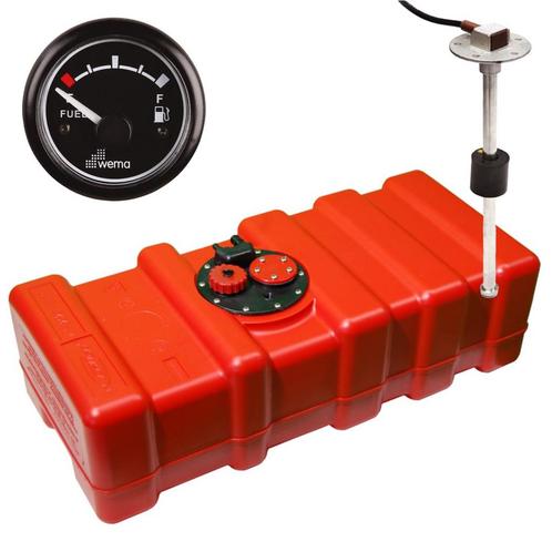Inbouw Brandstoftank Kunststof Complete Set 53 Liter Inclusi, Watersport en Boten, Bootonderdelen, Nieuw, Ophalen of Verzenden