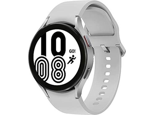 Samsung Galaxy Watch4 Smartwatch voor Heren - 44 mm, Zilver, Telecommunicatie, Mobiele telefoons | Samsung, Zo goed als nieuw