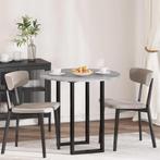 vidaXL Tafelblad Grijs sonoma 80 x 80 x 1,5 cm Bewerkt hout, Huis en Inrichting, Tafels | Eettafels, Verzenden, Nieuw