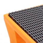 Gebruikte Kunststof lekbakken opvangbak voor 2 x 200 l vaten, Diversen, Overige Diversen, Ophalen of Verzenden, Gebruikt