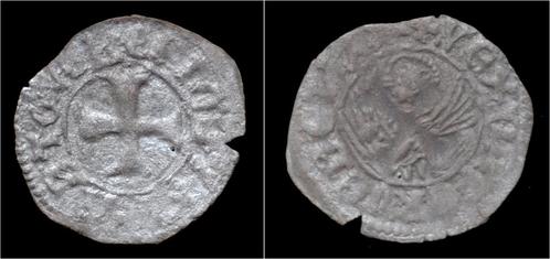 1382-1400ad Italy Venice Antonio Venier Ar tornesello no..., Postzegels en Munten, Munten | Europa | Niet-Euromunten, Verzenden