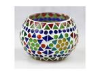 Waxinelichthouder Multicolor - 10 cm, Ophalen of Verzenden, Nieuw