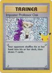 Imposter Professor Oak Pokémon kaart 25th Celebrations serie