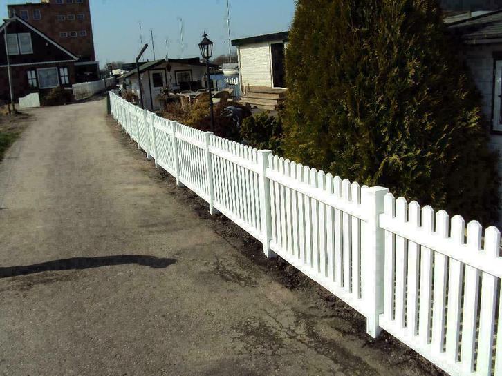 Kunststof Omheining Tuinhek hekwerk volledig onderhoudsvrij!, Tuin en Terras, Overige Tuin en Terras, Nieuw, Ophalen of Verzenden