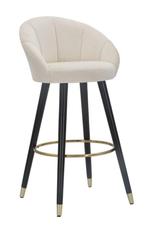 BARKRUK PRAAG CREMA CM 55X56X104, Huis en Inrichting, Barkrukken, Ophalen of Verzenden, Nieuw