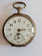 pocket watch - Presenteerblad - pocket watch - Zilver, Antiek en Kunst
