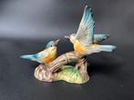 Capodimonte - Beeldje - Deux oiseaux sur une branche -, Antiek en Kunst