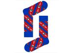 Happy Socks Ufo sokken - Maat 41/46 - Blauw/Rood - 1 Paar, Nieuw, Verzenden