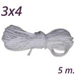 Kaars Lont 3×4, Ophalen of Verzenden, Nieuw, Materiaal