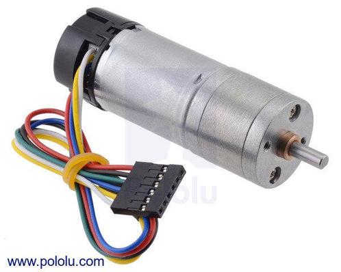 47:1 Metal Gearmotor 25Dx67L mm HP 12V with 48 CPR Encode..., Hobby en Vrije tijd, Elektronica-componenten, Verzenden