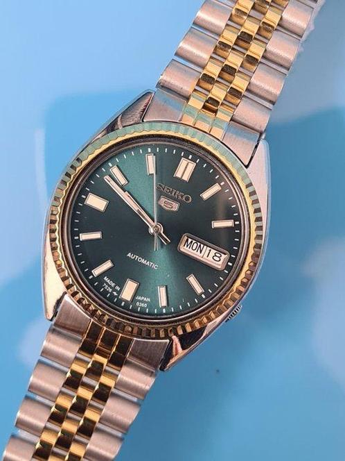 Seiko - Seiko 5 Automatic Day-Date - Zonder Minimumprijs -, Sieraden, Tassen en Uiterlijk, Horloges | Antiek