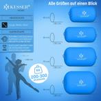 KESSER® Airtrack Turnmat - Gymnastiek Rol - 120x90cm - Blauw, Verzenden, Zo goed als nieuw