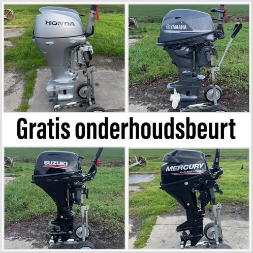 Buitenboordmotor kortstaart / langstaart | 4 takt | t/m50 pk, Watersport en Boten, Buiten- en Binnenboordmotoren, Binnenboordmotor