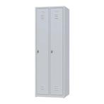Nieuwe metalen locker | 2 deurs - 2 delig | kluisjes | zwart, Huis en Inrichting, Kasten | Lockerkasten, Ophalen of Verzenden