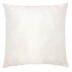 Sneeuw zijden kussensloop 50 x 70 cm, Huis en Inrichting, Woonaccessoires | Kussens, Verzenden, Nieuw