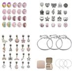 Kruzzel Kruzzel Sieraden Maken Set - 69-Delige DIY Bedela..., Sieraden, Tassen en Uiterlijk, Armbanden, Ophalen of Verzenden, Nieuw